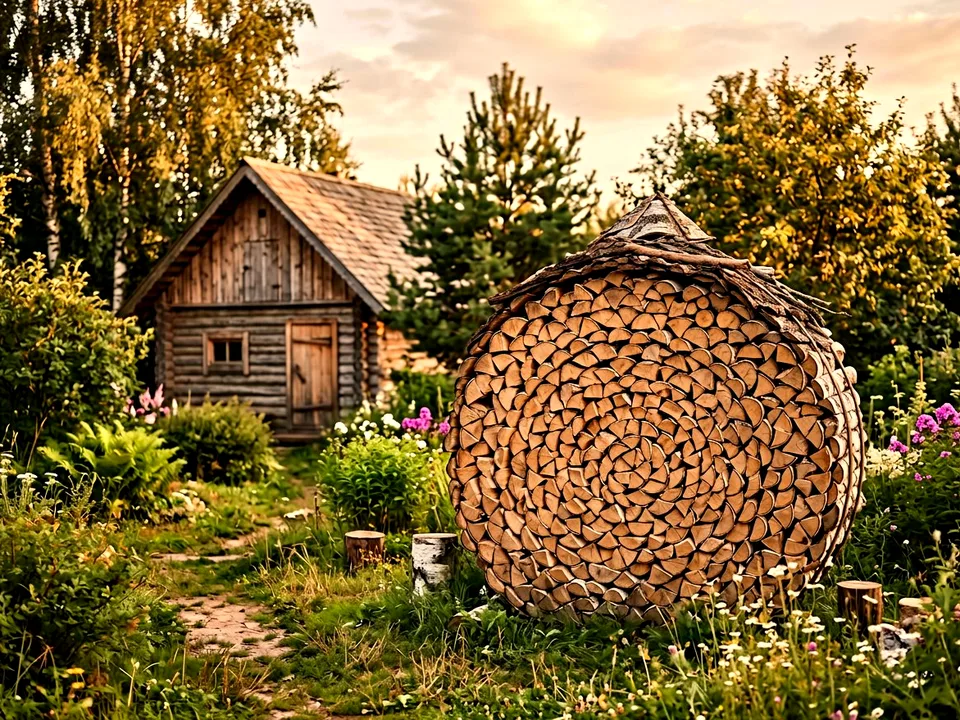 Круговая поленница holzhausen, Керчь, улица Молодёжная, 19